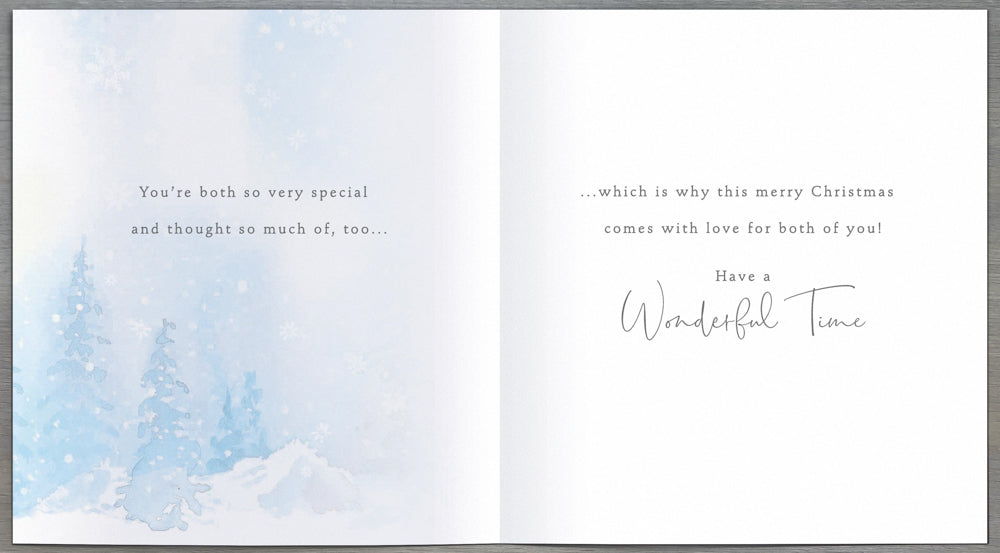 Son And Daughter In Law Christmas Card 