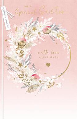 Special Sister Christmas Card 