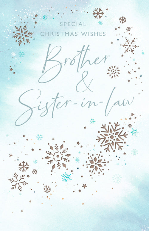 Brother And Sister In Law Christmas Card