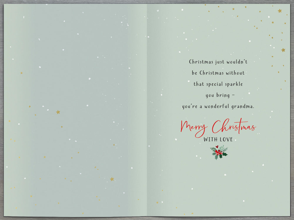 Special Grandma Christmas Card
