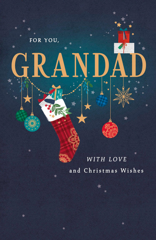 Grandad Christmas Card