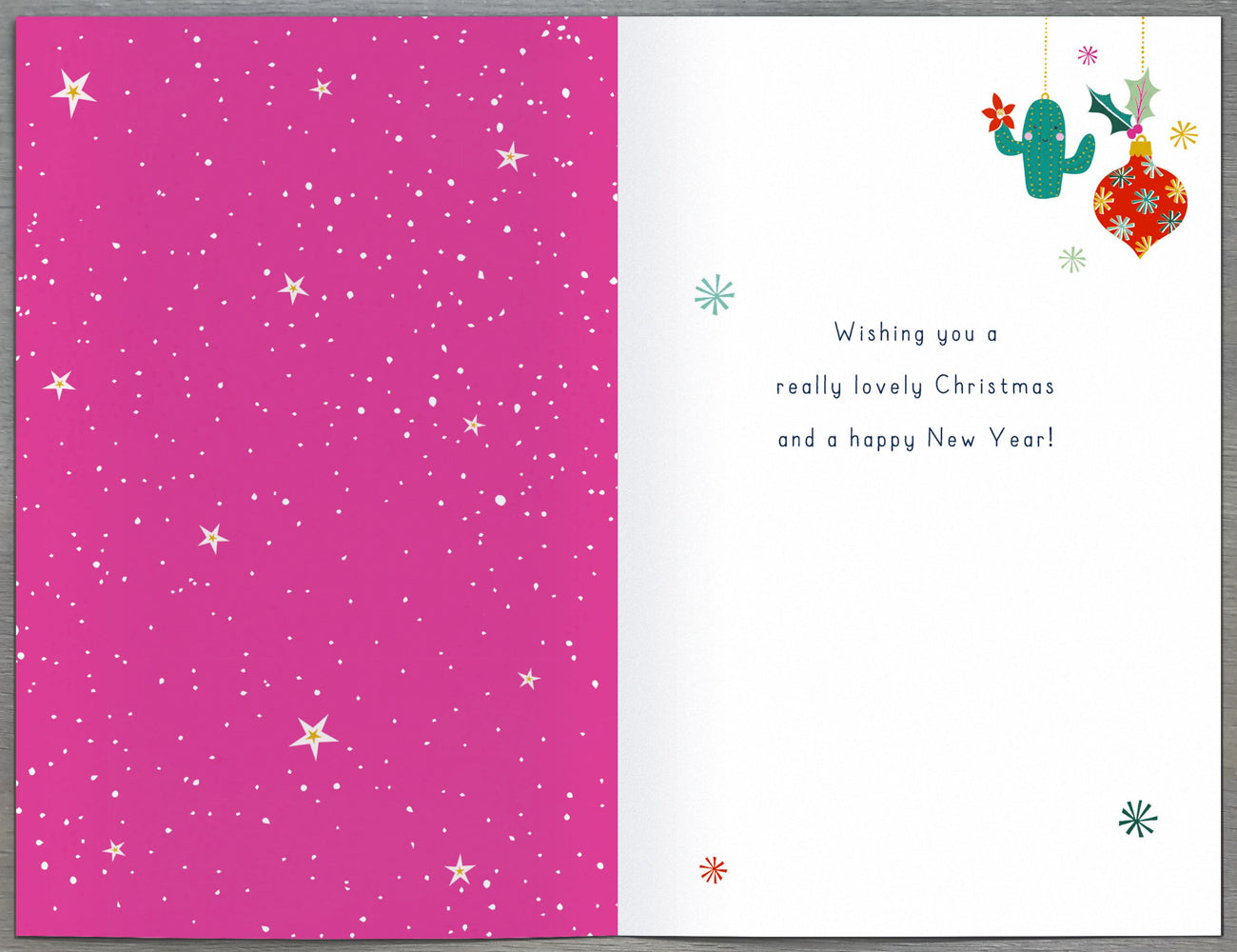 Cousin Christmas Card