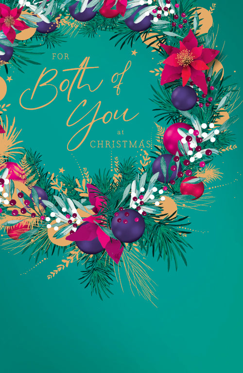 Both Of You Christmas Card