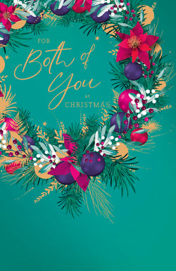 Both Of You Christmas Card