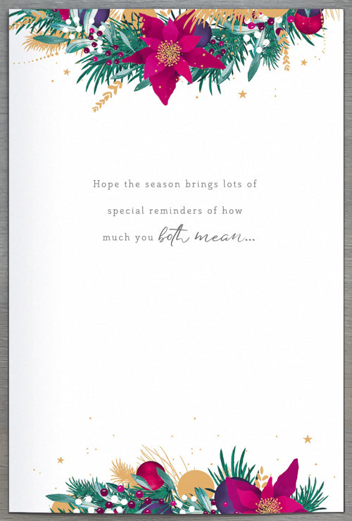 Both Of You Christmas Card