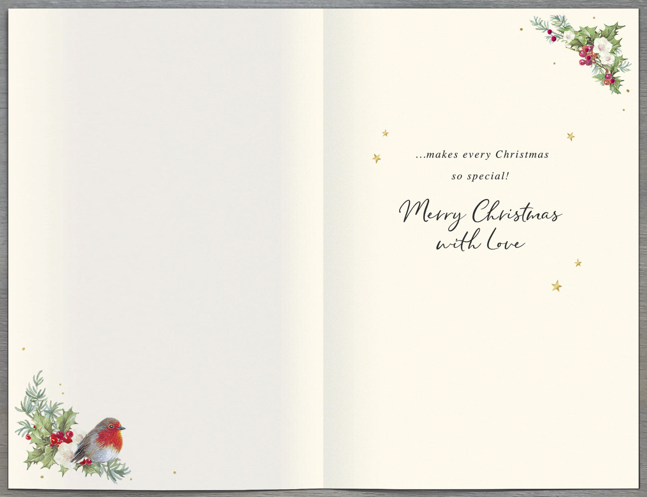 Mum And Dad Christmas Card