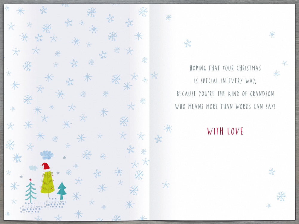 Grandson Christmas Card