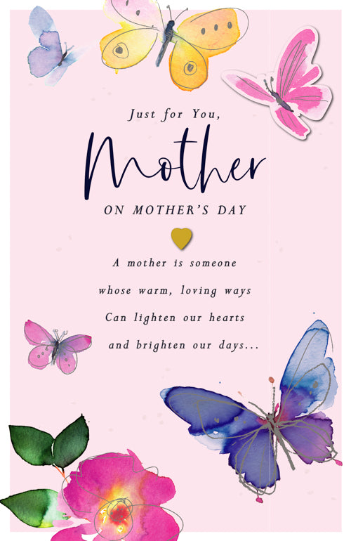 Just For You Mothers Day Card
