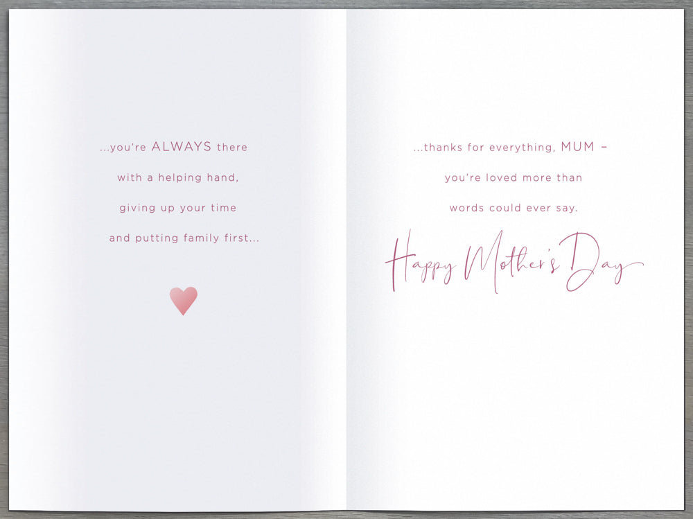 Mum Mothers Day Card