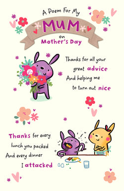 Humour Mum Mothers Day Card