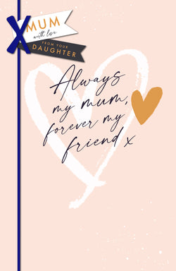 From Your Daughter Mum Mothers Day Card