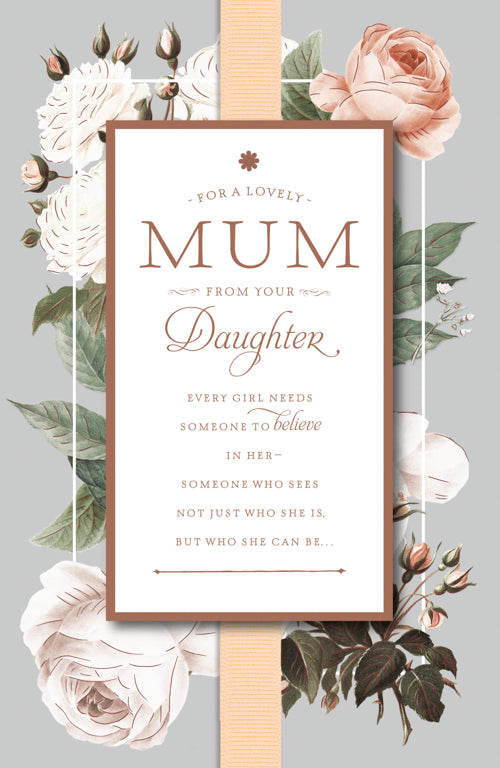 From Your Daughter Mothers Day Card