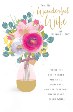Wife Mothers Day Card