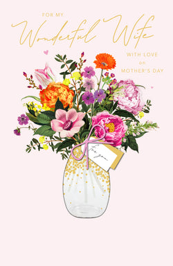 Wife Mothers Day Card