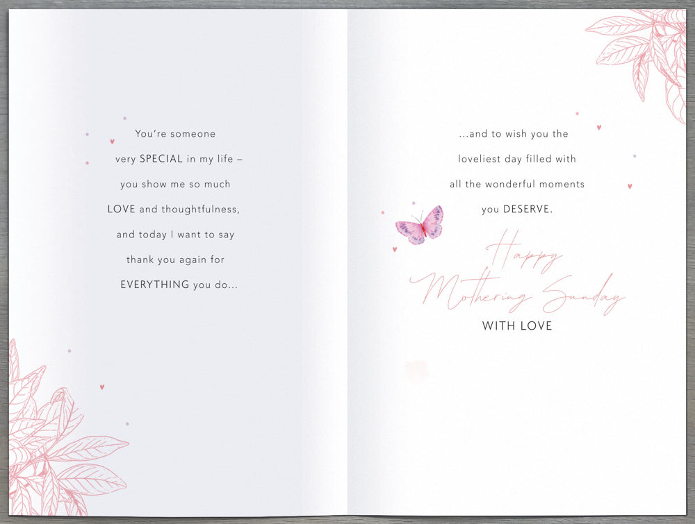 Mothering Sunday Mothers Day Card
