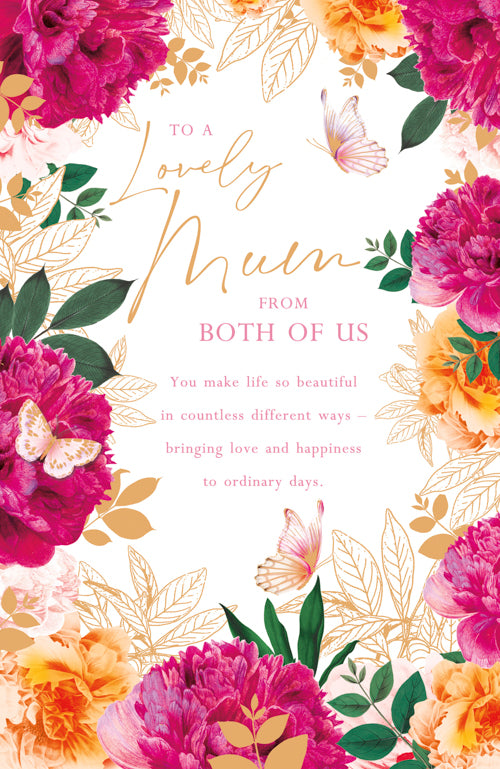 From Both Of Us Mum Mothers Day Card