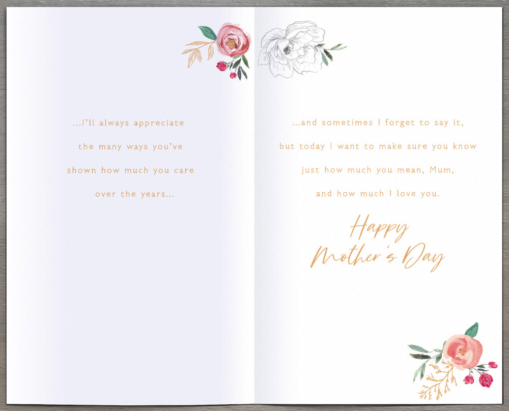 Mum Mothers Day Card