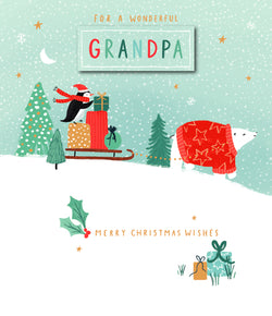 Grandpa Christmas Card