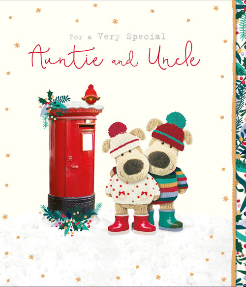 Auntie And Uncle Christmas Card