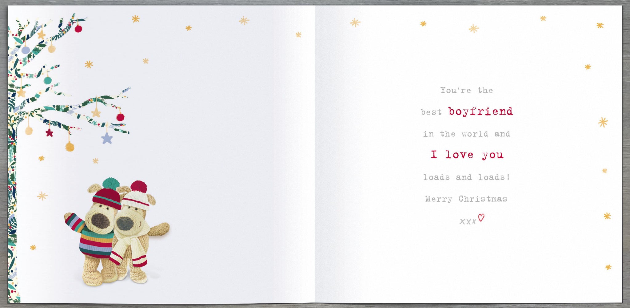 Boyfriend Christmas Card