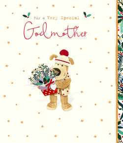 Special Godmother Christmas Card