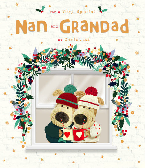 Special Nan And Grandad Christmas Card