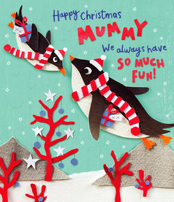 Mummy Christmas Card