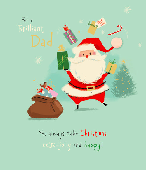 Dad Christmas Card