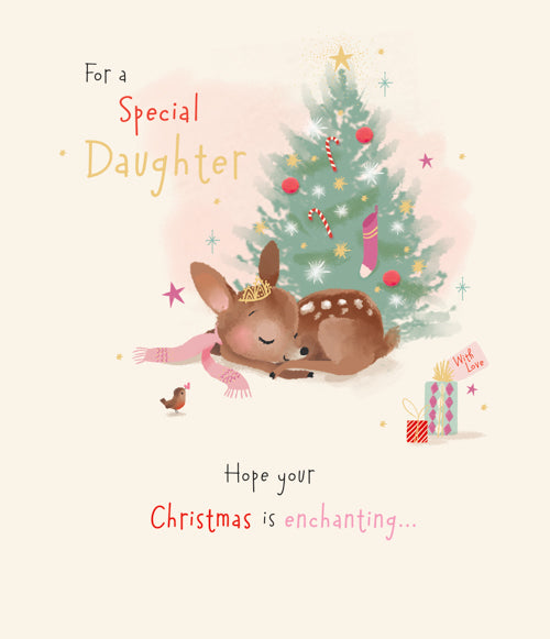 Special Daughter Christmas Card