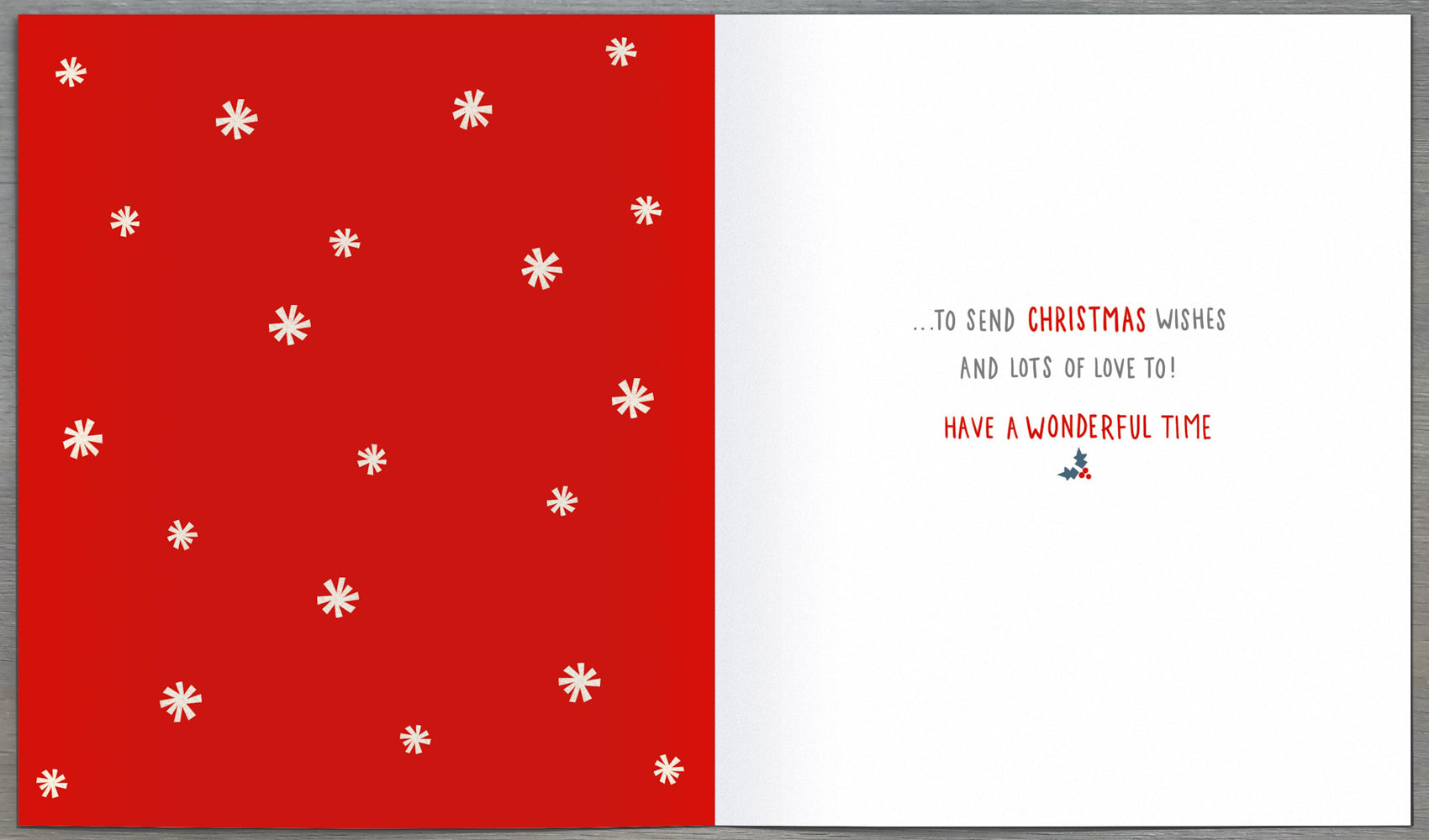 Gran And Grandad Christmas Card