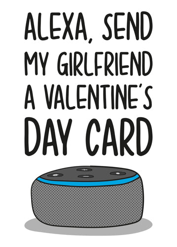 Funny Girlfriend Valentines Day Card Personalisation