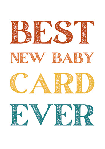 New Baby Card Personalisation