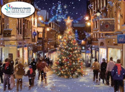 Charity Christmas Card (In Irish & English) - Box / Children's Health Foundation & Christmas Tree Lights