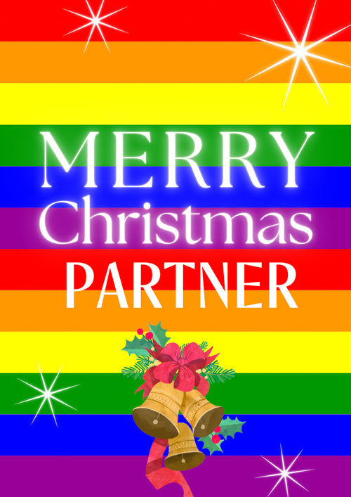 LGBTQ+ Partner Christmas Card Personalisation