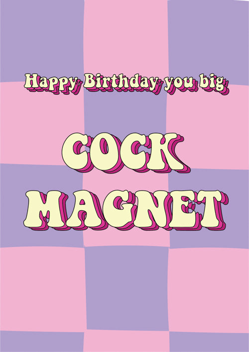 Humour Male Birthday Card Personalisation