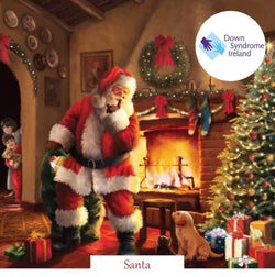 Charity Christmas Card - Box / Down Syndrome Ireland - Santa Gifts