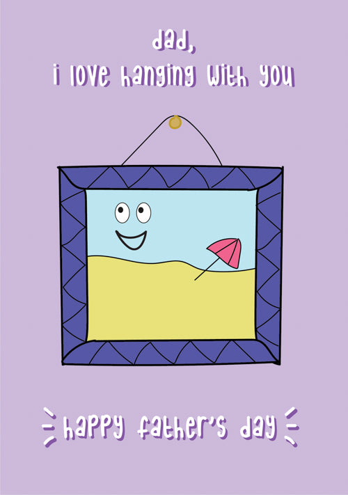Funny Dad Fathers Day Card Personalisation