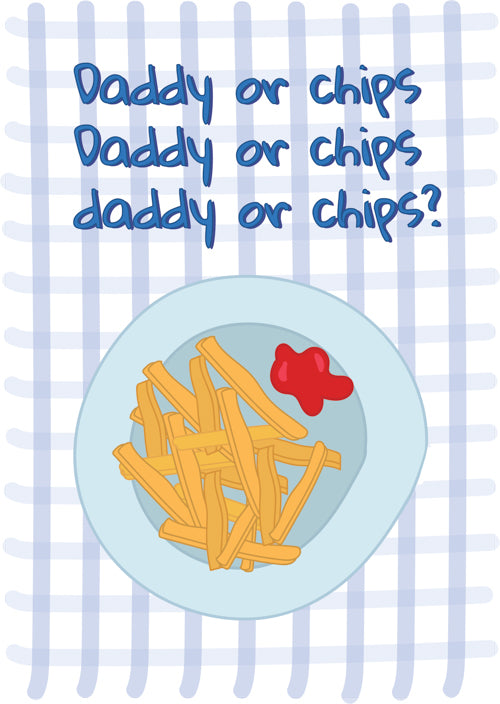 Funny Daddy Fathers Day Card Personalisation