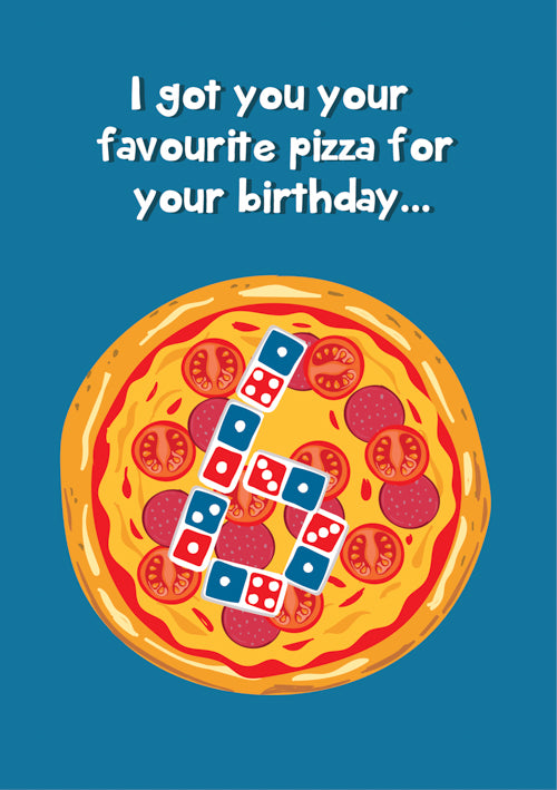 Funny 6th Birthday Card Personalisation