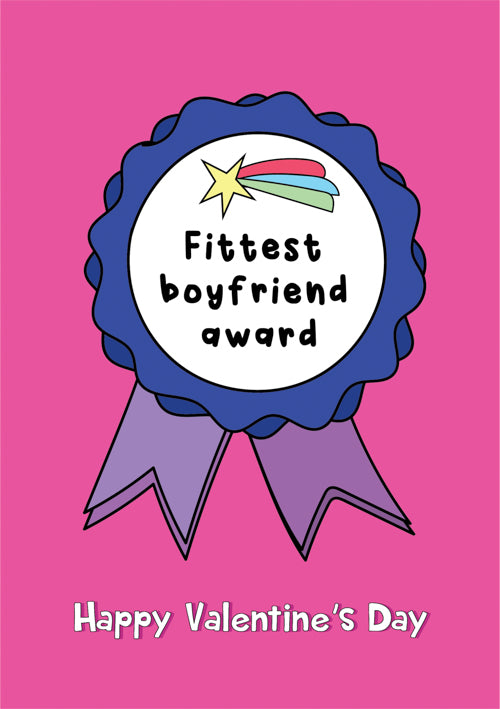 Boyfriend Valentines Day Card Personalisation