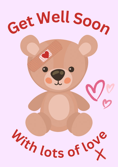 Get Well Soon Card Personalisation
