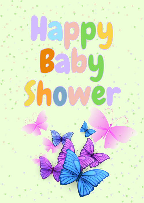 Baby Shower Card Personalisation