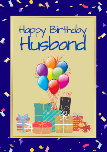 Husband Birthday Card Personalisation