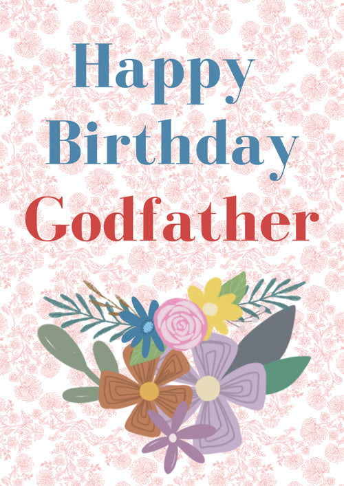 Godfather Birthday Card Personalisation