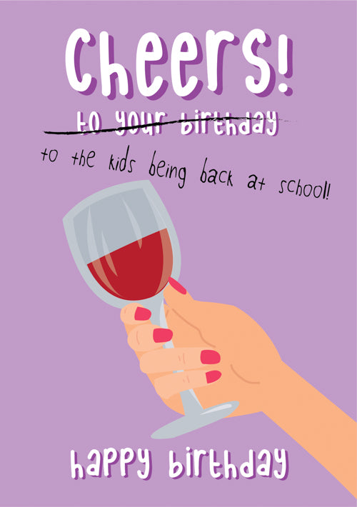 Humour Birthday Card Personalisation
