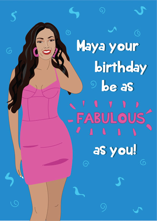 Funny Birthday Card Personalisation