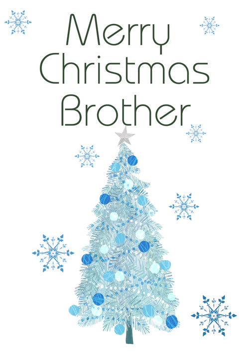 Brother Christmas Card Personalisation