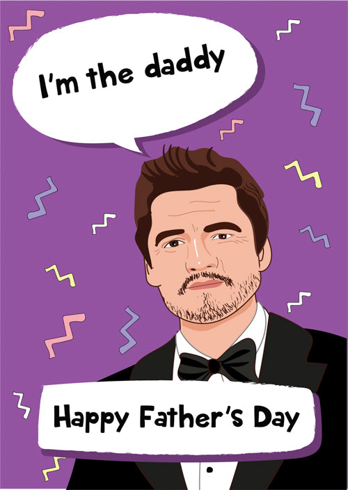 Funny Daddy Fathers Day Card Personalisation