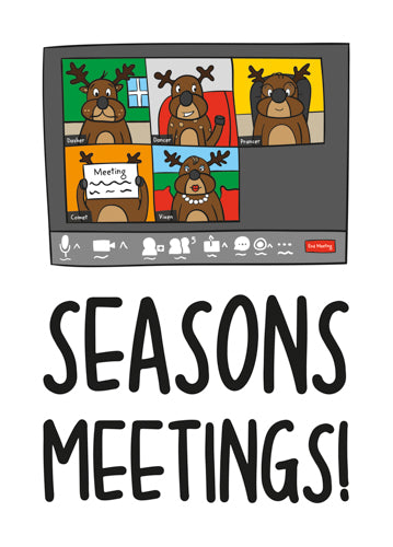 Seasons Greetings Card Personalisation