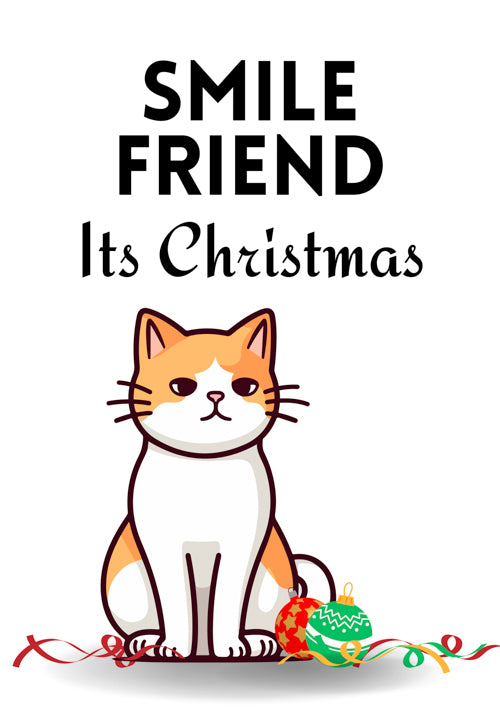 Friend Christmas Card Personalisation